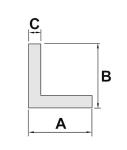 Vinkelprofil 15x10x2, SM